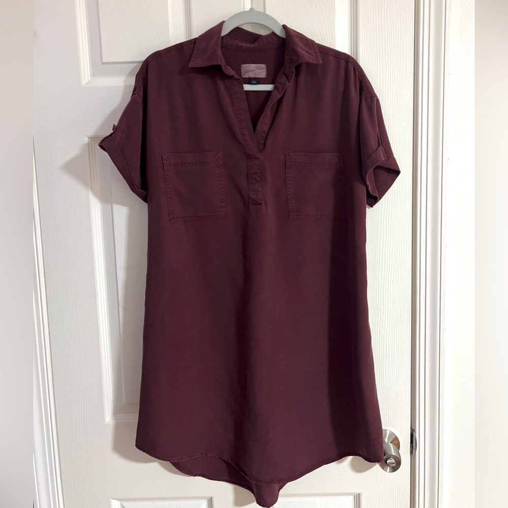 Universal Threads T-Shirt Dress - Burgundy - Small